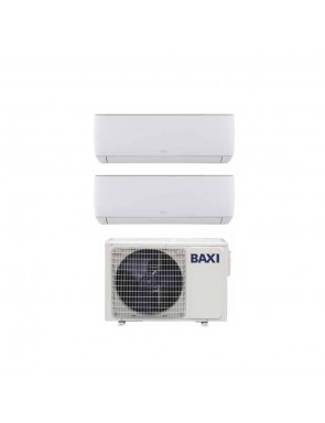 Climatizzatore Condizionatore Baxi Dual Split Inverter Serie Astra 9+9 con LSGT40-2M R-32 Wi-Fi Optional 9000+9000