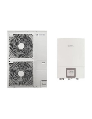 Bosch Compress 3000 AWS 11s-BS: Pompa di calore aria/acqua monofase reversibile con ODU Split 11s e unità ibrida AWBS 8-15