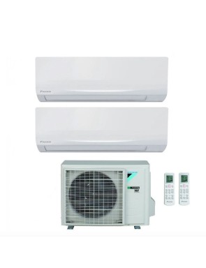 Condizionatore Climatizzatore Daikin Dual Split Inverter Serie Siesta R-32 9000+9000 BTU Con 2AMXF40A Wi-Fi Optional 9+9